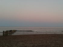 Youghal beach under the moon (September 2019)